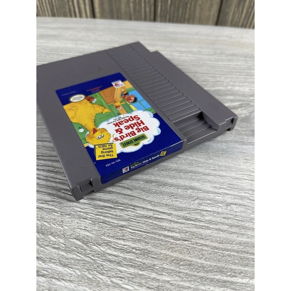 Sesame Street: Big Bird's Hide & And Speak - Nintendo NES Game Tested